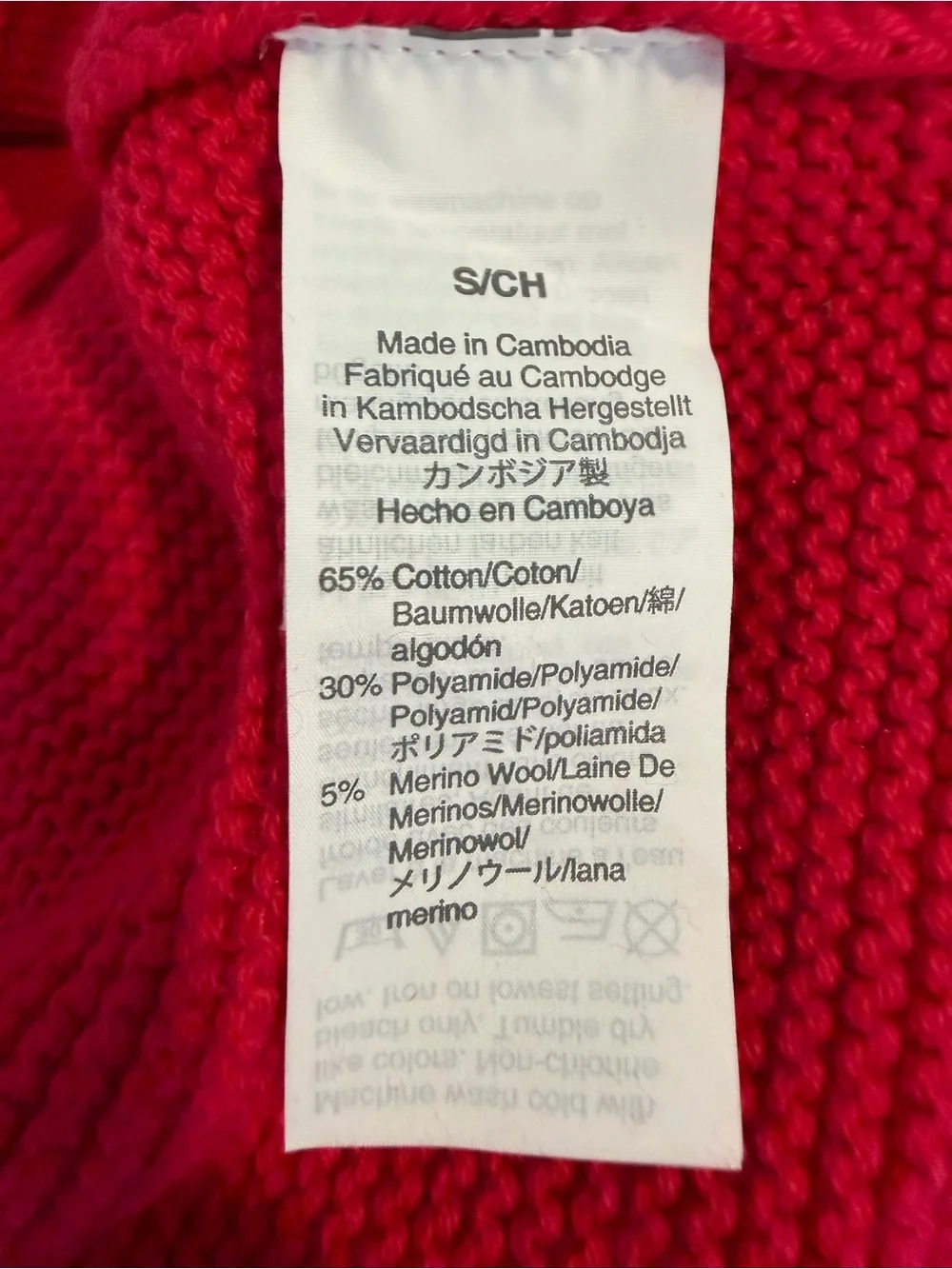 NWT! J. Crew Bright Rose Cotton & Merino Wool Turtleneck Sweater. Size Small.